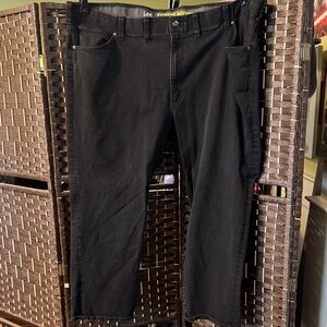 Lee Men’s Straight Jeans Black